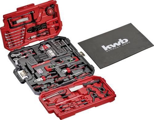 kwb 370630 Werkzeugkoffer bestückt 125teilig