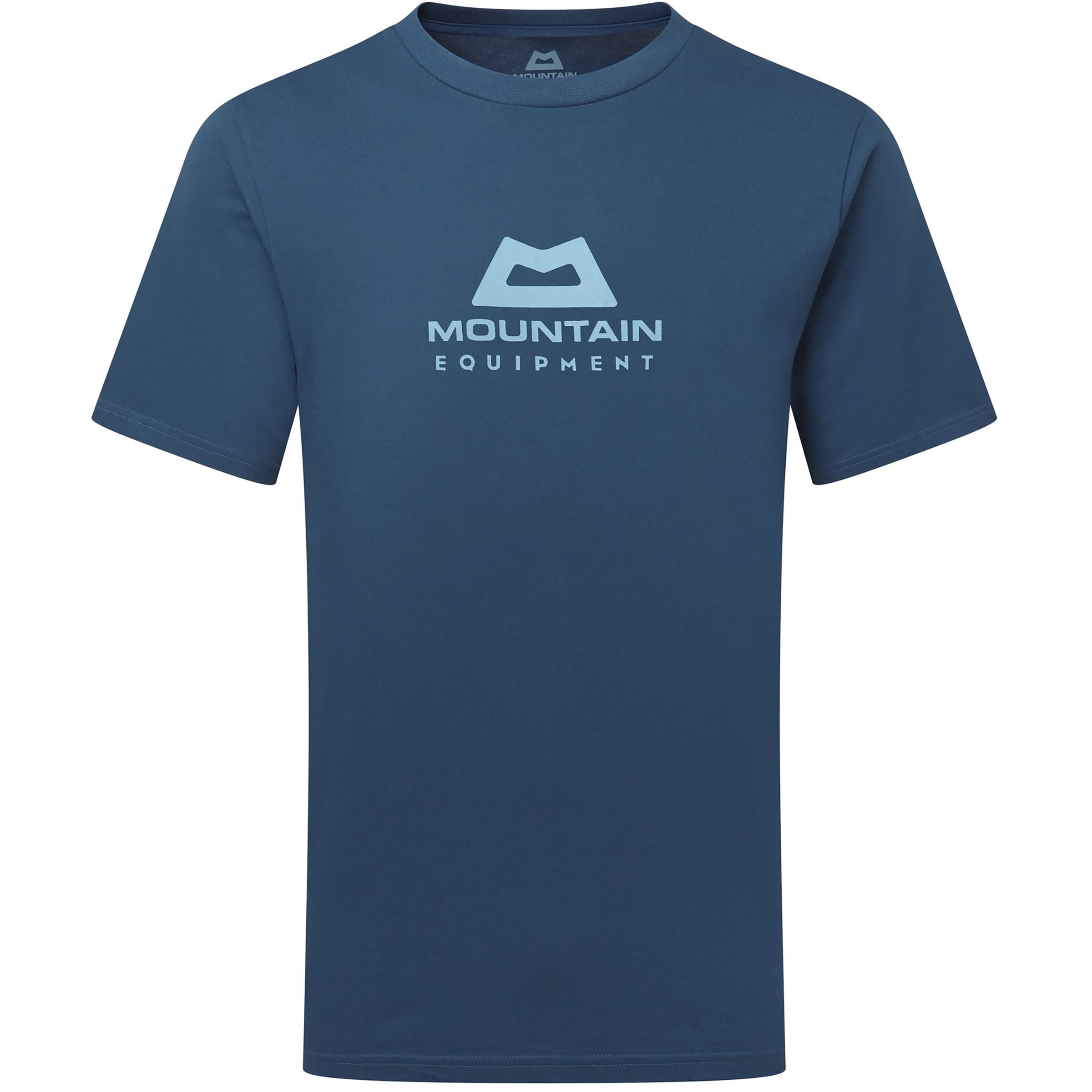 Mountain Equipment Emblem Herren T-Shirts blau Größe S Lifestyle Widerstandsfähig