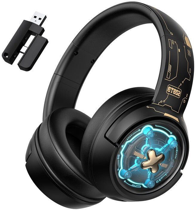 ONIKUMA GT802 Gaming Headset - Tri-Mode - Sort