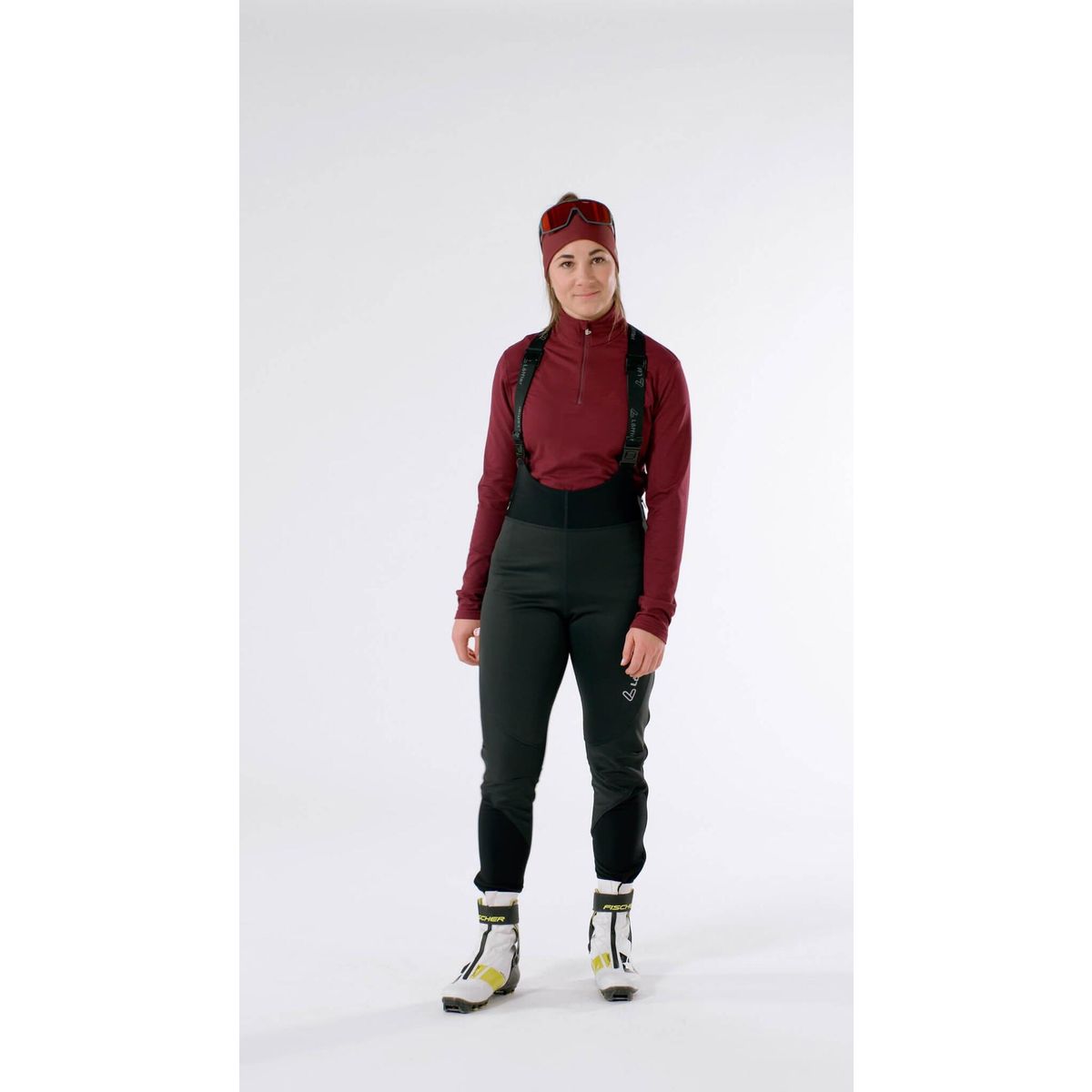 Löffler Women Midlayer Transtex coral (278) 42 10989-278-42