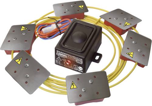Kemo M176 Ultraschall-Marderabwehr mit Optikschutz, mit Hochspannungsplättchen, wasserdicht 1St.