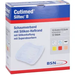 Cutimed Siltec B 12,5x12,5 cm