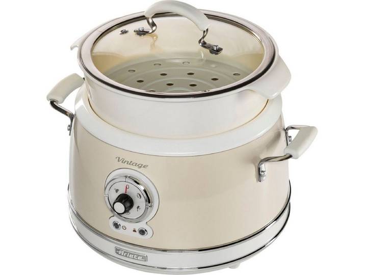 Ariete Dampfgarer Vintage Dampfgarer, beige