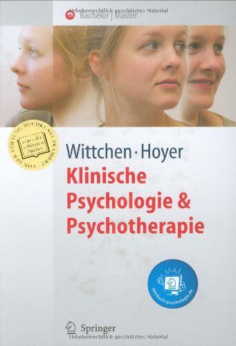 Hans-Ulrich Wittchen - Klinische Psychologie & Psychotherapie (Springer-Lehrbuch) - Preis vom 11.10.2026 03:10:56 h