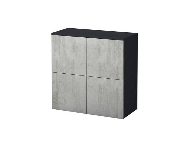 doporro Sideboard Kommode Möbel Mehrzweckschrank Push-to-Open Aufbewahrungsschrank