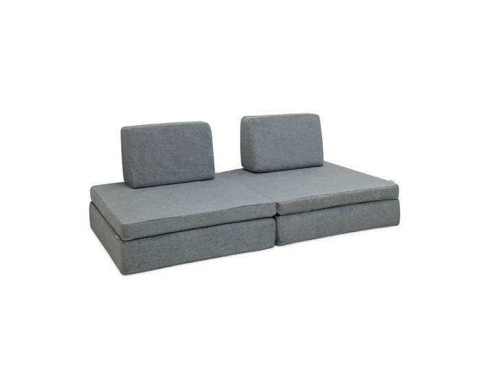 Ehrenkind Kindersofa Hüpfsofa mit Taschenfederkern, aus robusten Webstoff