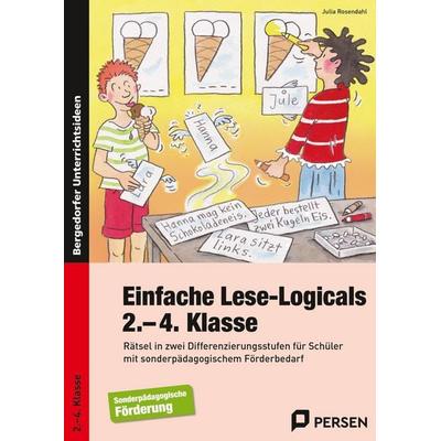 Einfache Lese-Logicals - 2.-4. Klasse, Taschenbuch von Julia Rosendahl, Persen Verlag in der AAP Lehrerwelt GmbH, 978-3-403-20041-3