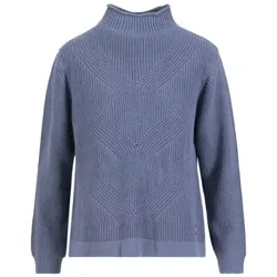 Blutsgeschwister Strickpullover Braid up your Life - softly blue L