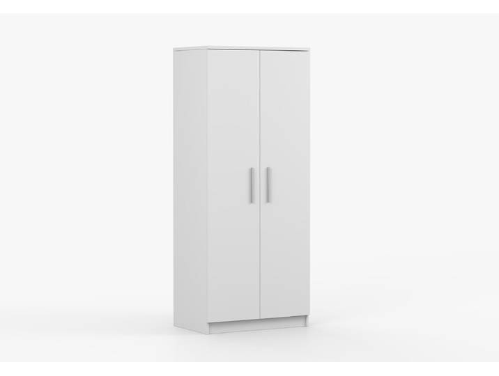 Drehtürenschrank OMEGA I 06 80 cm Weiß Weiß