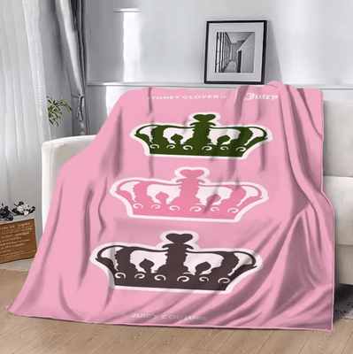 Inspire Curations Juicy Cool Couture Anime Cartoon Throw Blanket p6 200x150cm 80x60in S