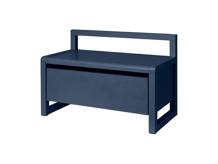 Ferm Living Little architect Aufbewahrungsbank Dark Blue, 60x30x41,2 cm