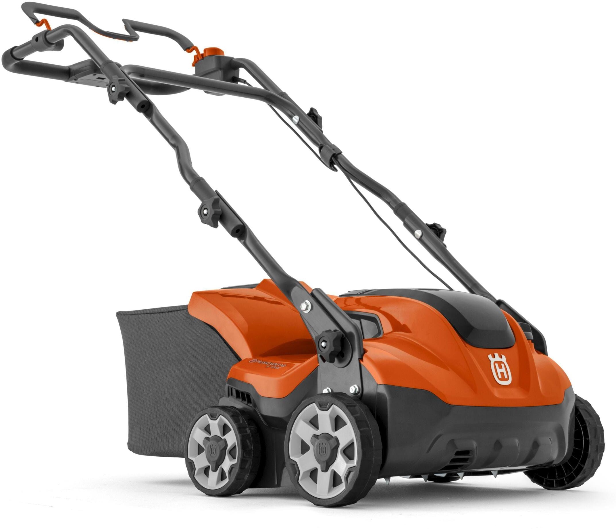 Akku-Vertikutierer HUSQVARNA "S138i Kit 36V", orange (bunt), Vertikutierer, Akku-Vertikutierer bunt Einheitsgröße