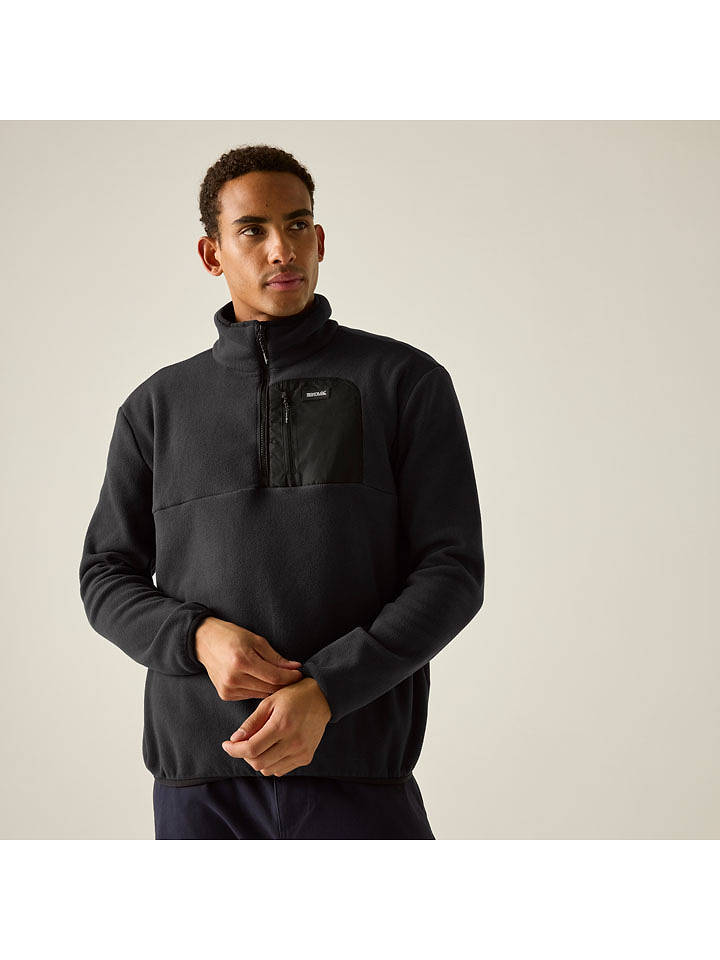 Regatta Fleecepullover "Frankie" in Schwarz - M