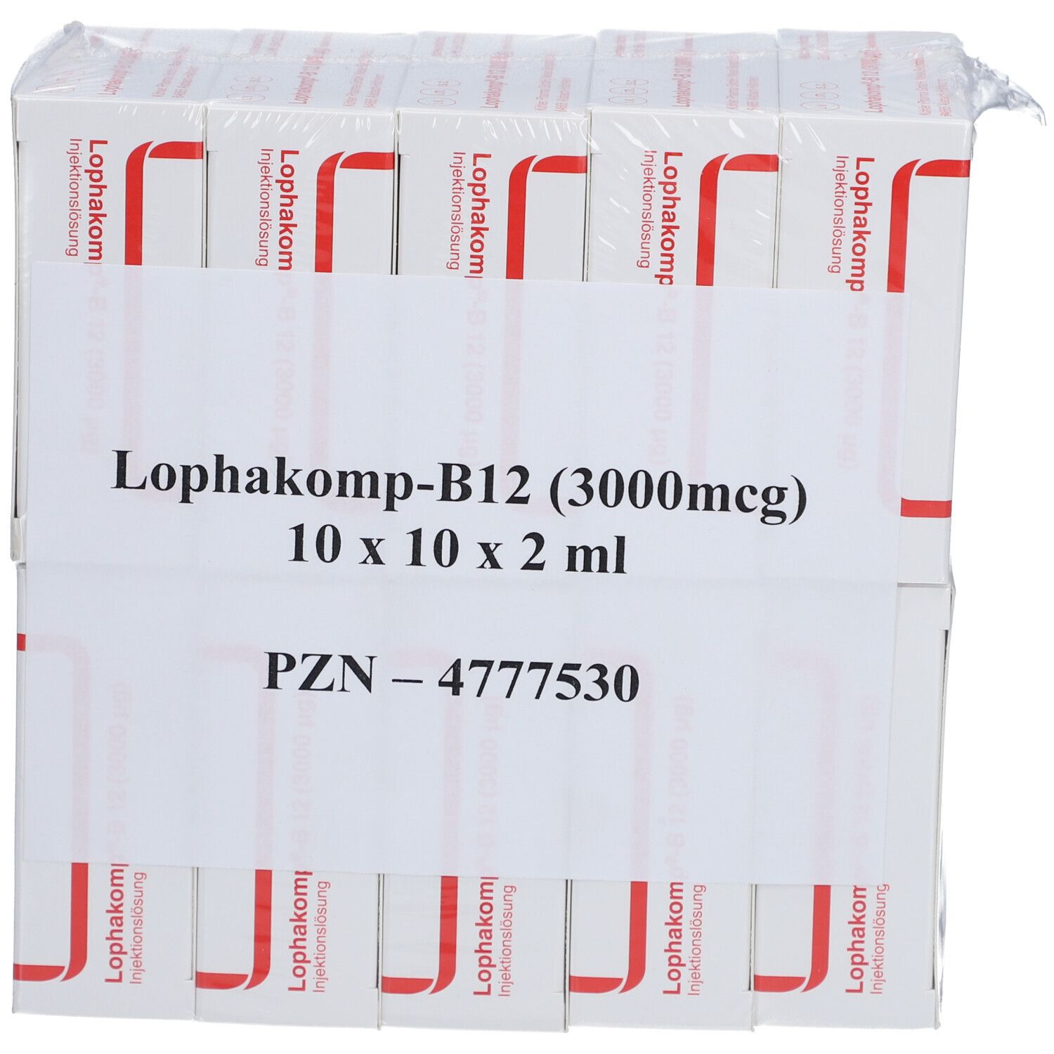 Lophakomp B12 3.000 µg Injektionslösung 100x2 ml