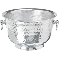 DEKOSCHALE Aluminium silber Pompeii