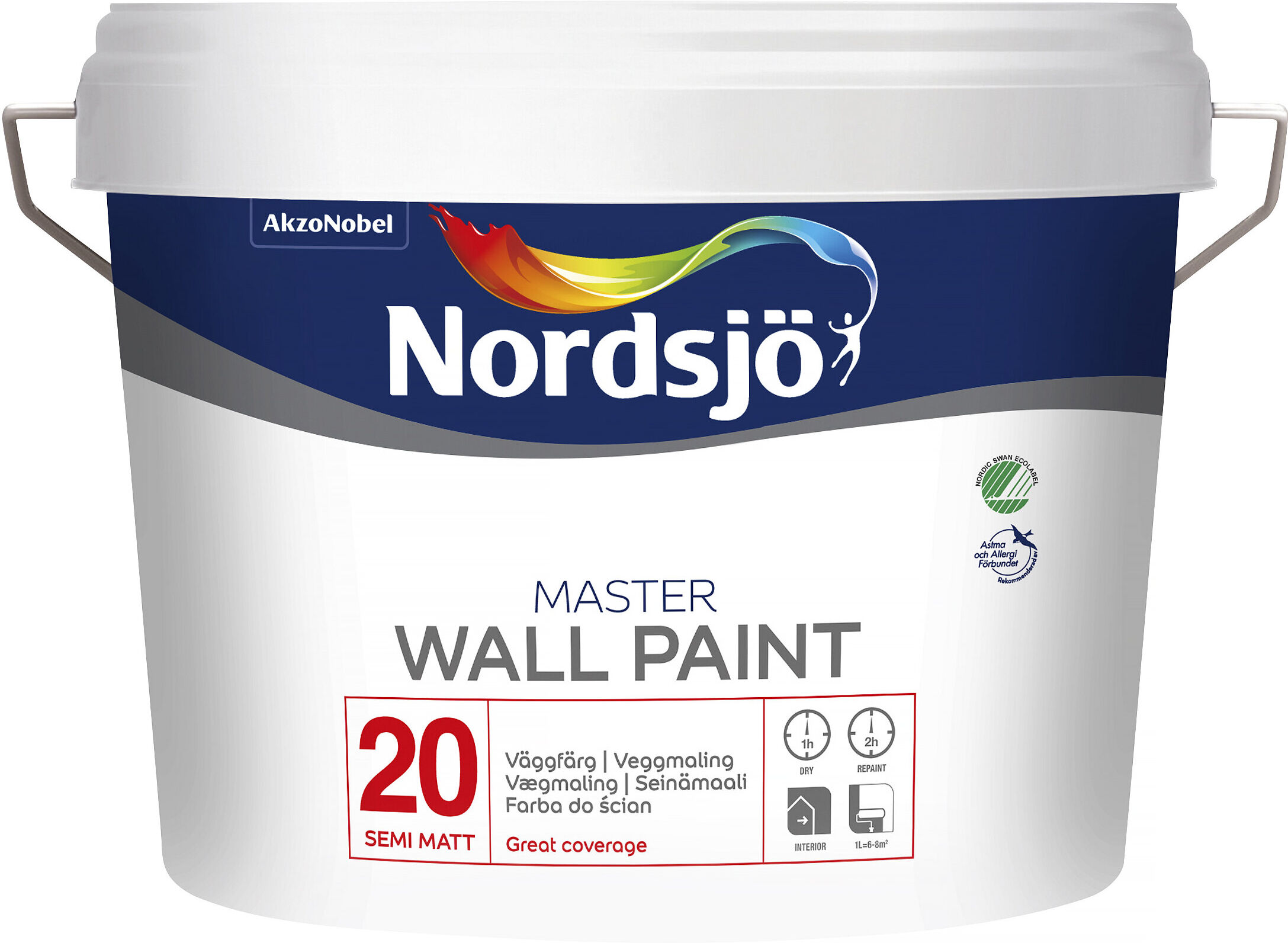 Väggfärg Master Nordsjö 20