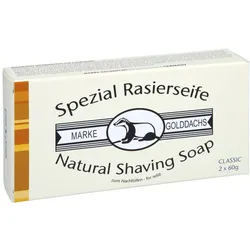 Rasierseife Classic 2er Pack GOLDDACHS 2X60 g