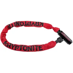 KRYPTONITE Kettenschloss Keeper Integrated Chain 85 cm rot