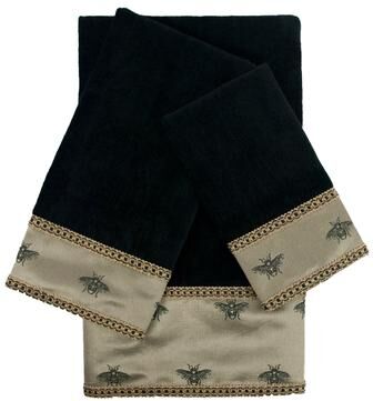 Sherry Kline Knoxville 3-piece Decorative Embellished Towel Set