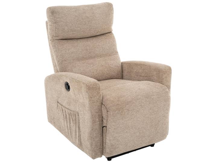 Carryhome Fernsehsessel, Braun, Schwarz, Kunststoff, 76x102x93 cm, Relaxfunktion, Liegefunktion, Netzbetrieb, Wohnzimmer, Sessel, Fernsehsessel