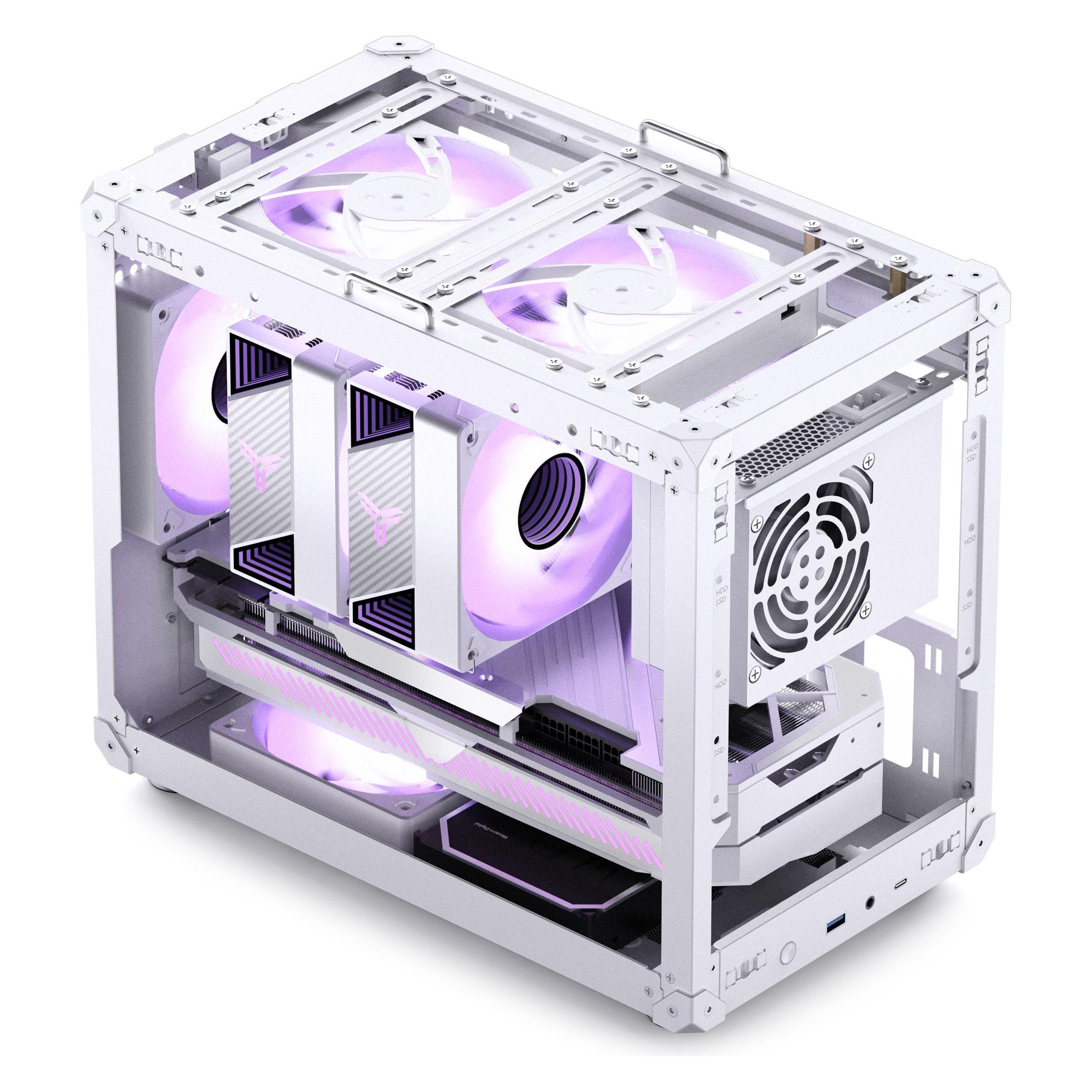 Jonsbo C6 MAX (ITX, mATX) (C6MAXWHITE)