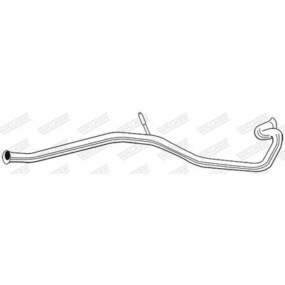 Walker Abgasrohr [Hersteller-Nr. 08143] für Peugeot