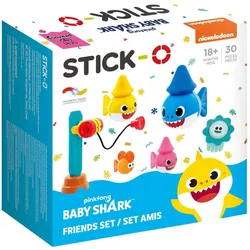 Clics Stick-O - Baby Shark Friends Set