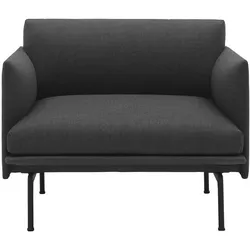 Muuto Outline Chair, remix 163 / schwarz