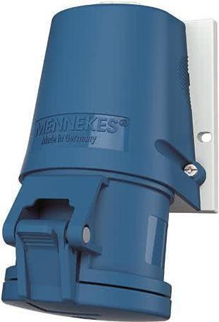 Mennekes TwinCONTACT Wanddoos 32A3P 6H230V IP44