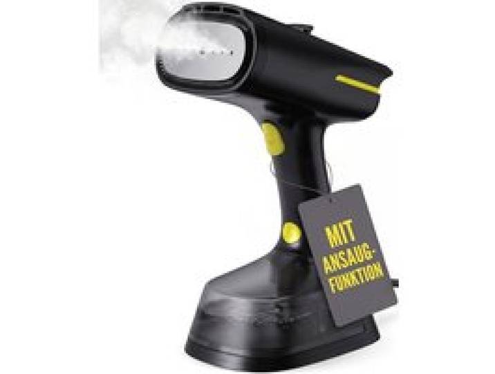 Steamer Défroisseur Vapeur 1400W Aspiration 270ml Chauffe 25s 2 Modes Vapeur Brosse Verticale
