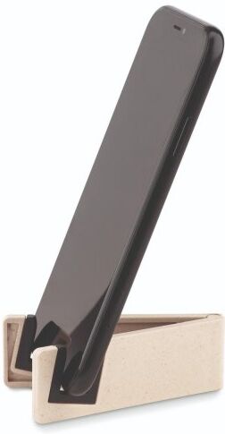 STANDOL+ Porta telefono verde in fibra di bamboo 8,8x3cm 16gr Personalizzate o neutre