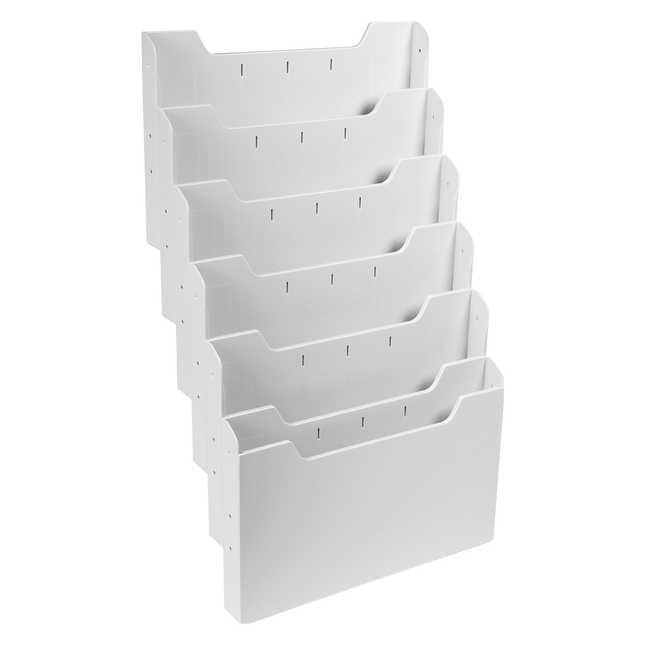 Exacompta Wandprospekthalter (A4, Quer) (63240D)