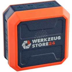 Werkzeugstore24 Bluetooth Lautsprecher 5W, Bluetooth Lautsprecher, Orange