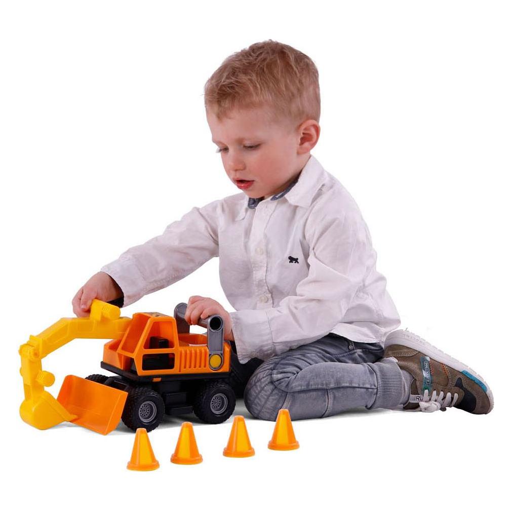 Polesie Cavallino Grip Bagger mit Gummireifen, 29 cm (44918434)