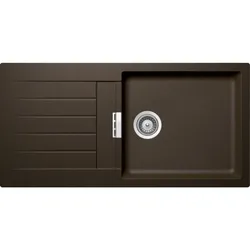 Schock Einbauspüle Signus D-100L A Bronze Auflage
