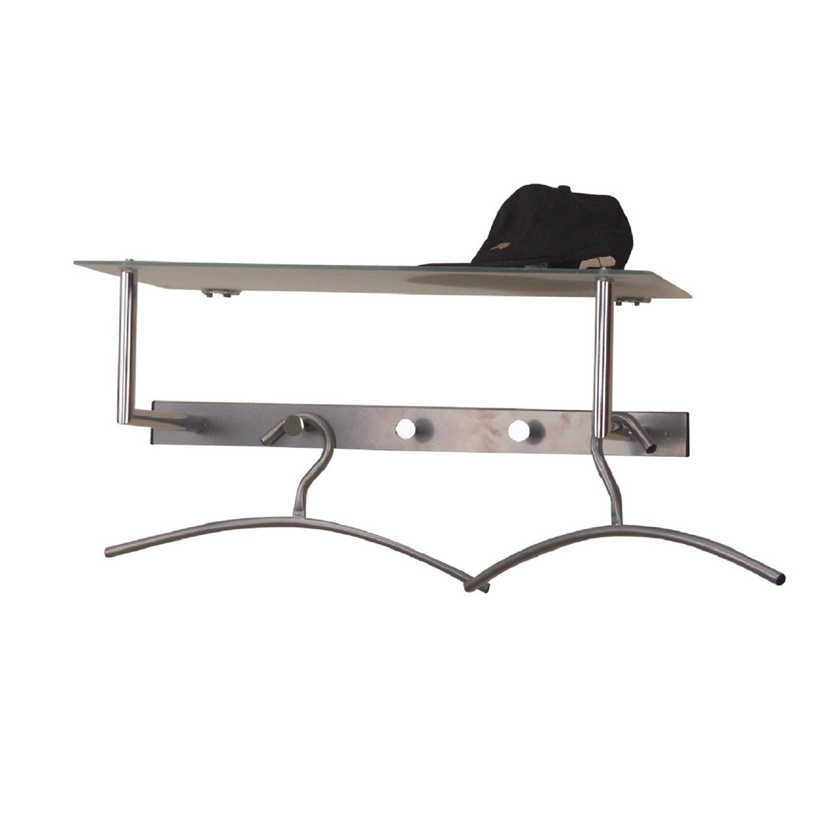 möbel direkt online Metallgarderobe "Catalina" alufarben