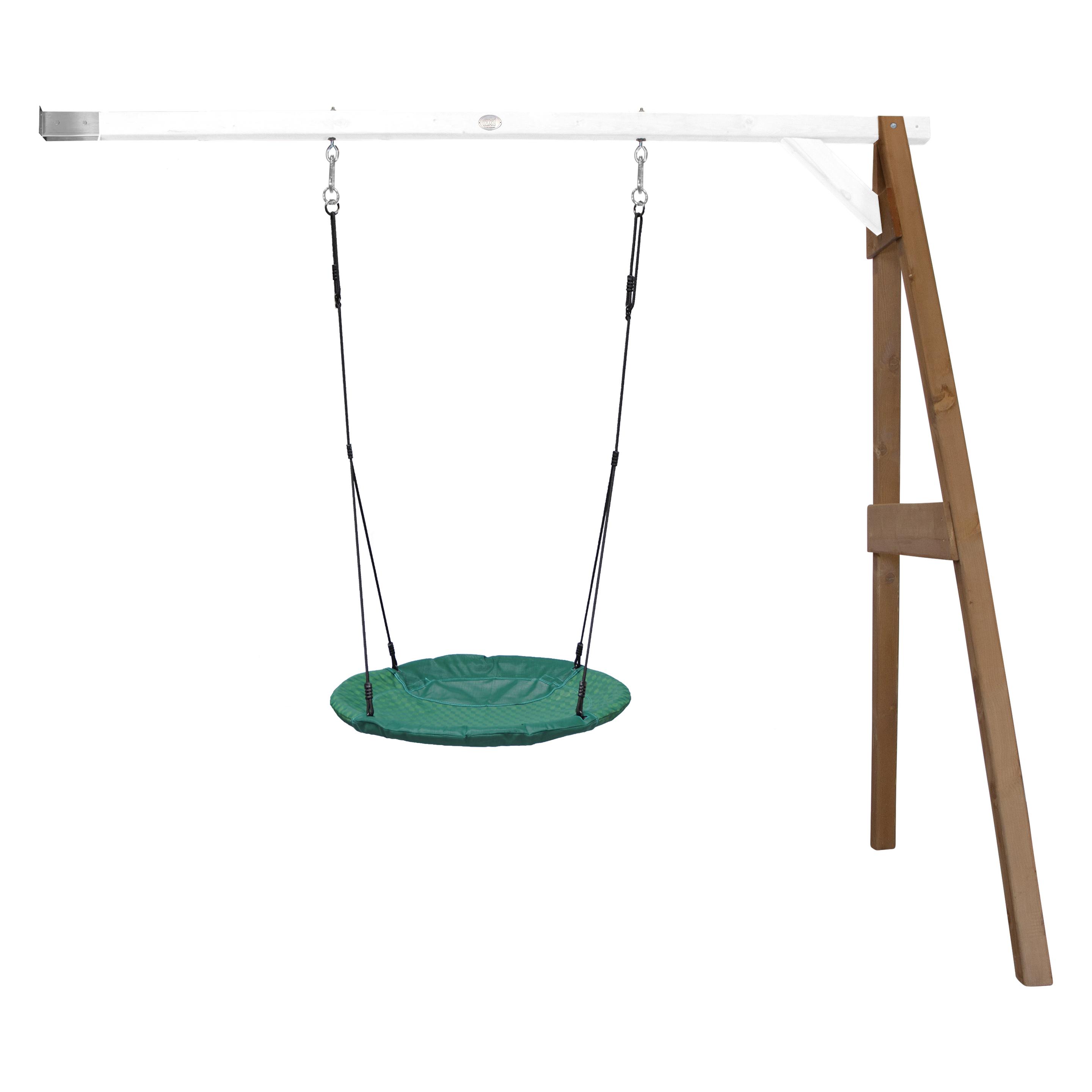 Axi Nest-Anbauschaukel Summer Braun/weiss (A030.143.03)