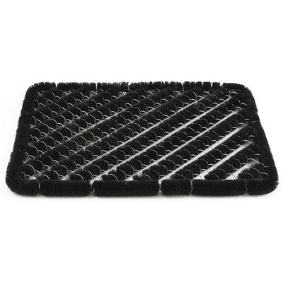 Fußmatte ANDIAMO "Kokos Drahtgitter", schwarz, B:40cm H:30mm L:60cm, Kokos, Teppiche, Fußmatte, Schmutzfangmatte, robust & strapazierfähig, In- und Outdoor geeignet