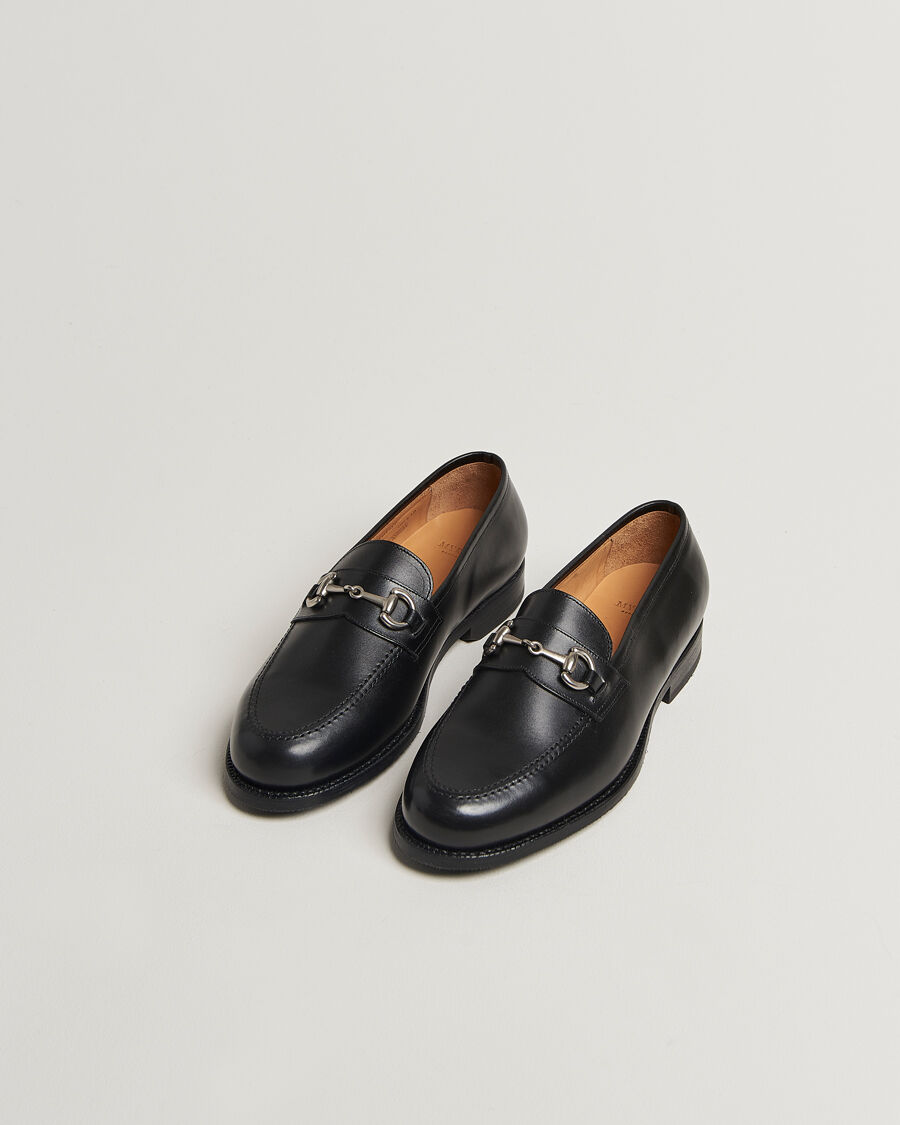Myrqvist Karlberg Loafer Black Calf men EU43 Sort