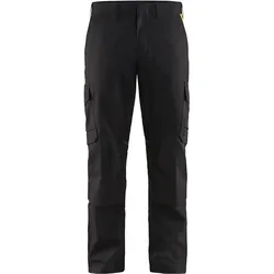 Stretch Bundhose "1448" Industrie - C46 - schwarz/gelb