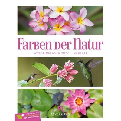 Farben der Natur Wochenplaner Kalender 2027