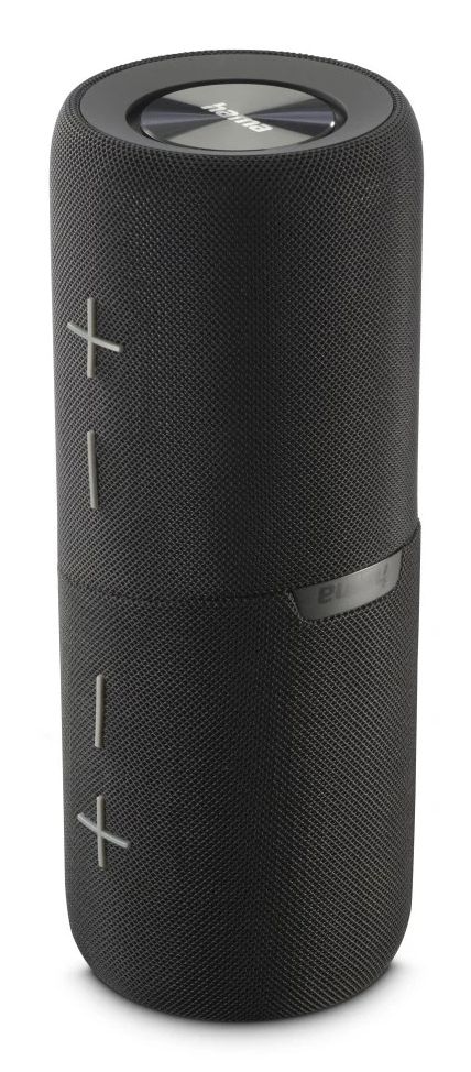 Hama 188242 Twin 4.0 30 W Bluetooth Lautsprecher IP67 Laufzeit bis 12 h (Schwarz) 00188242