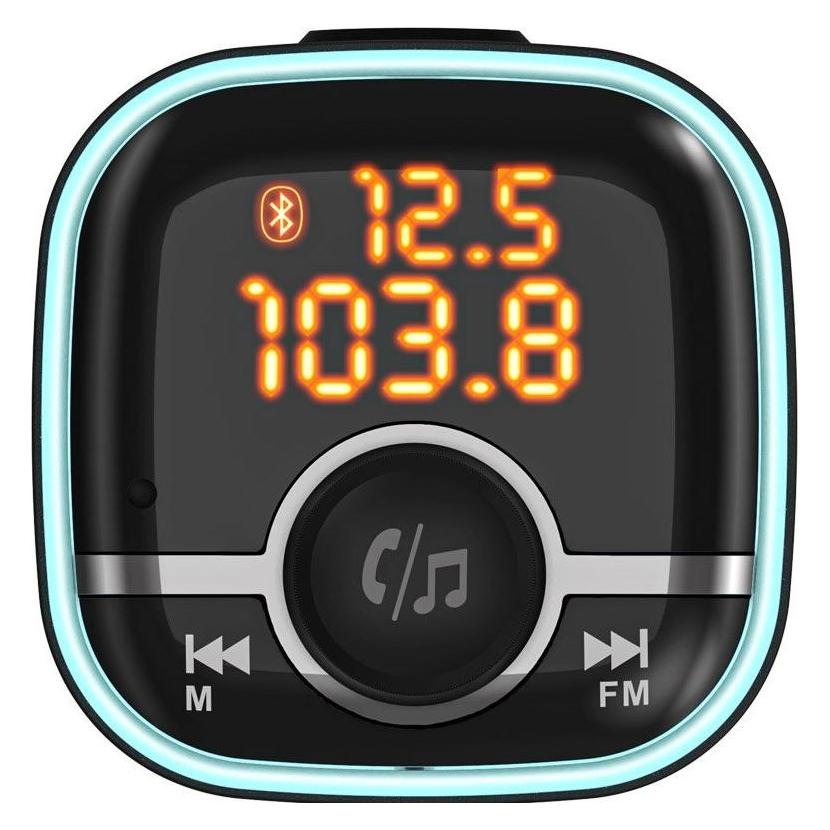 Devia Bluetooth Hands Free FM Transmitter Navitel BHF04 MAX (FMTRBHF04MBK)