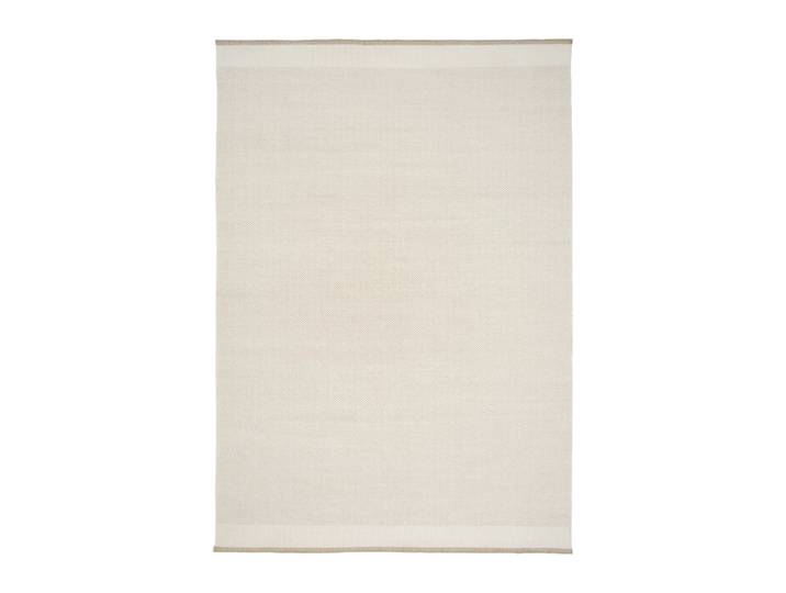 Linie Design Stratum Echo Wollteppich White, 170 x 240cm