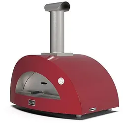 Alfa Forni Moderno 3 Pizze Holz Pizzaofen Antique Red