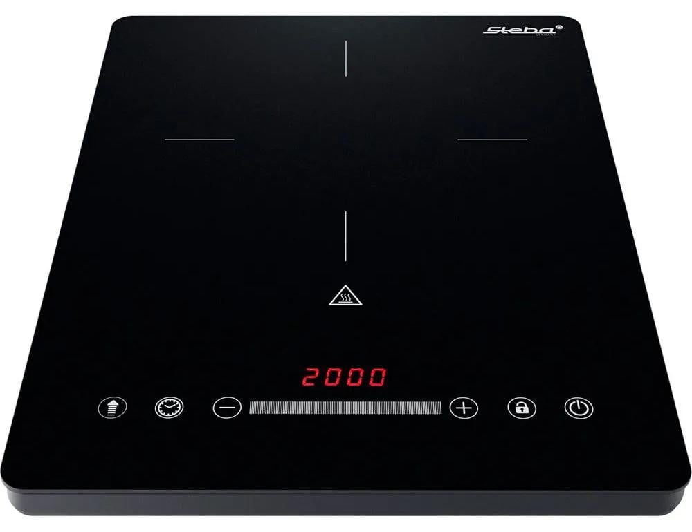 Steba IK 35 inductiekookplaat met 9 standen en timer, 2000W, 25 cm