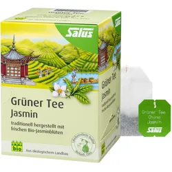 Salus Grüner Tee Jasmin 15 St Filterbeutel