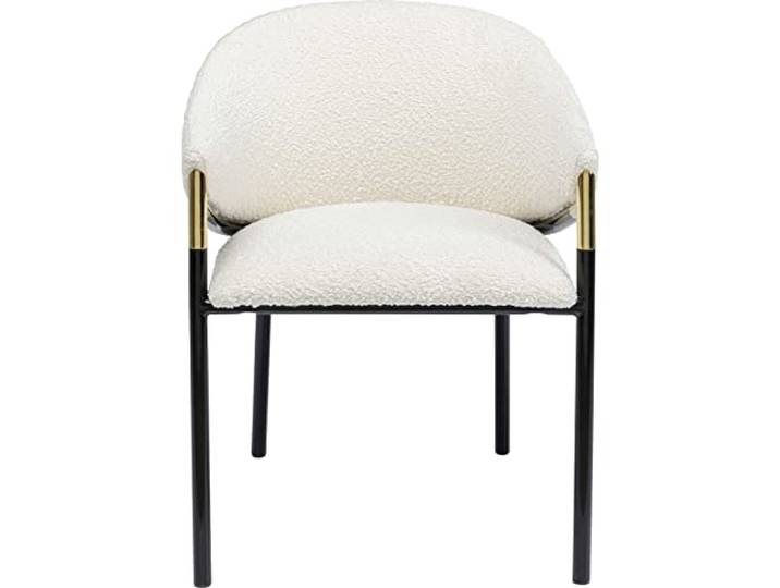 Kare Design Stoel met armleuningen Boulevard gesp crème