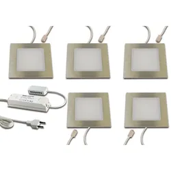 Hera LED Einbauleuchte 5er-Set 5er Set #61060551003