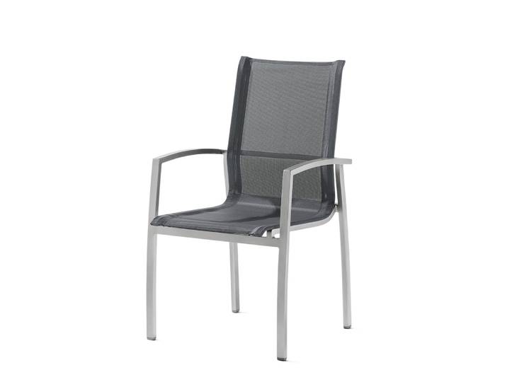 Sieger Tonga Stapelsessel Aluminium/Textilux